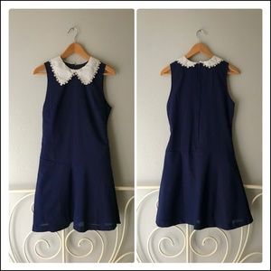 Pop England Peter Pan Collar Dress